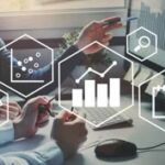 Team analyzing marketing data and growth strategies for branding and promotional services in Kochi with digital graphs and charts